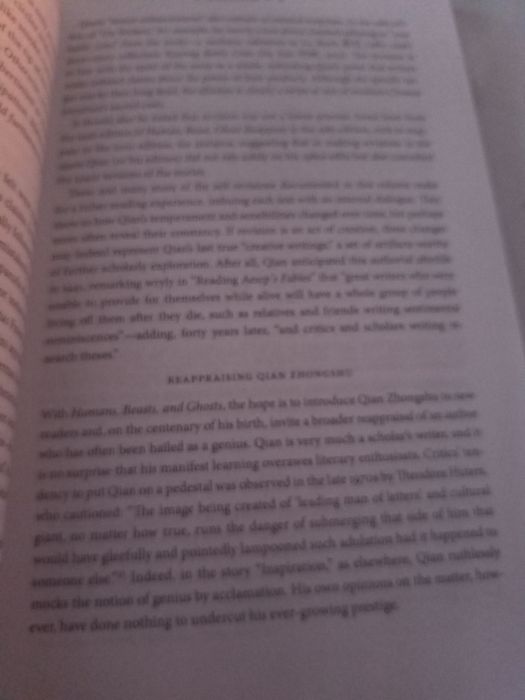 Humans, Beasts, and Ghosts. Stories and Essays - Qian Zhongshu