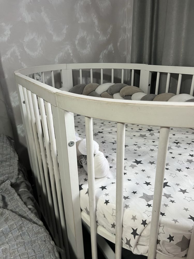 Дитяче ліжечко , ліжко дитяче овальне