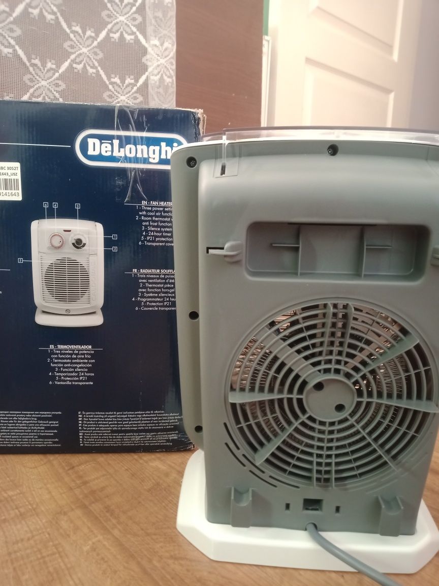 Termowentylator z tajmerem DELONGHI 2200W HBC3052T