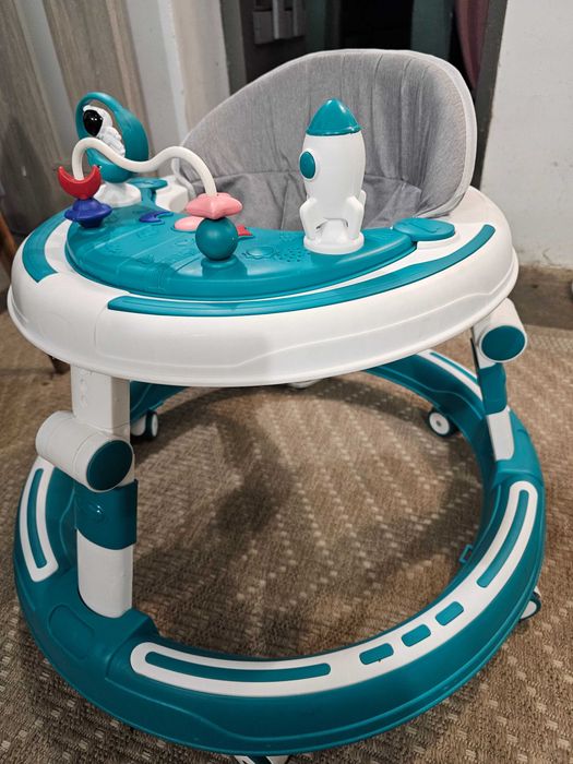 Chodzik Jeżdzik Regulowany Okrągły 360 Solidny