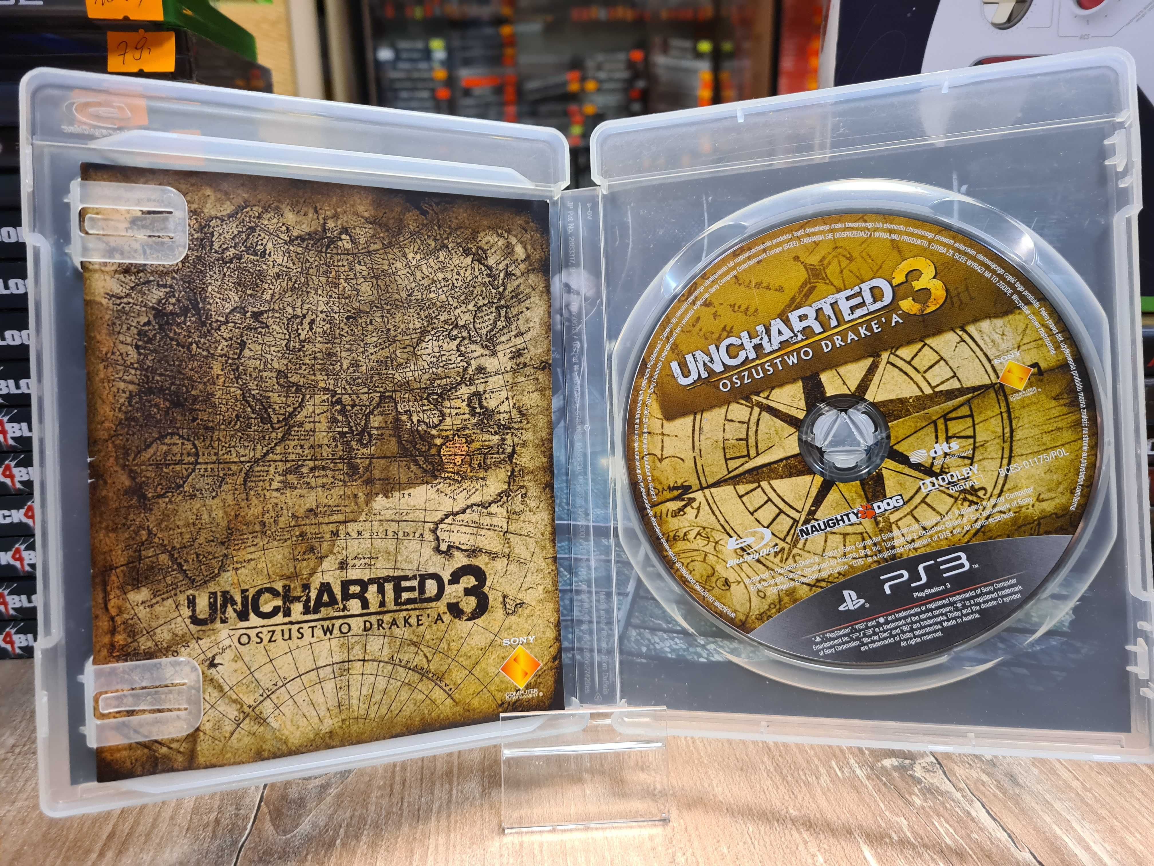 Uncharted 3: Oszustwo Drake'a PS3, Sklep Wysyłka Wymiana