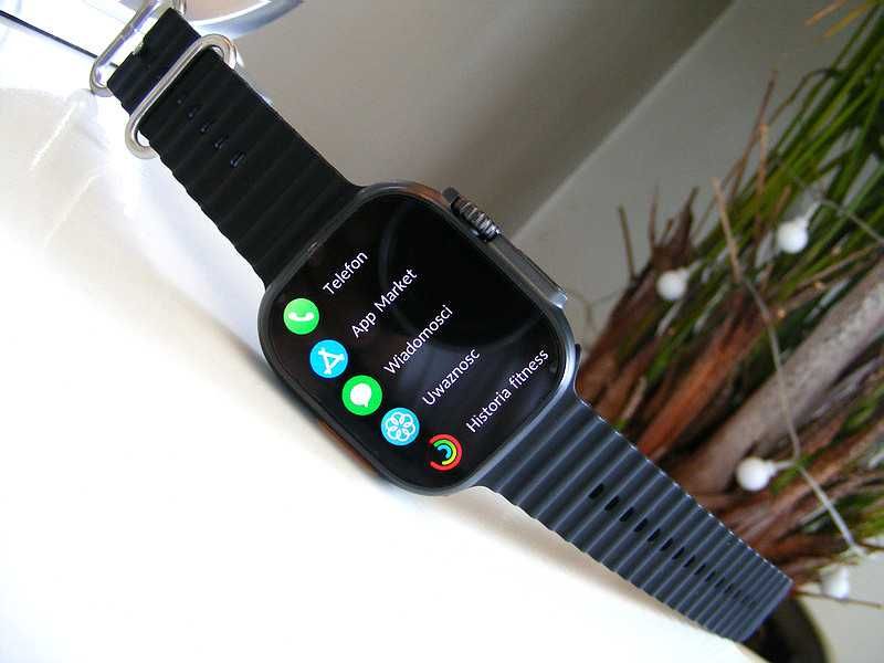 Zegarek smartwatch DT Ultra 3 (mapy Google, translator, język Polski)