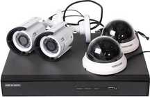 Комплект відеоспостереження Hikvision DS-J142I 2OUT + 2IN