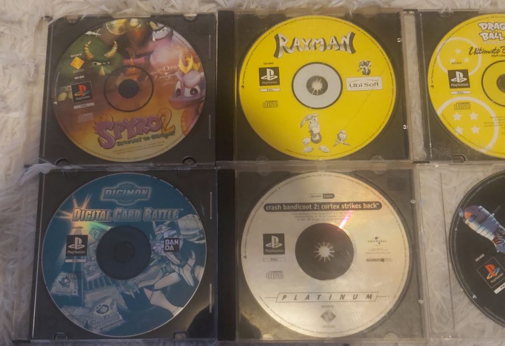 PlayStation 1 vários jogos.