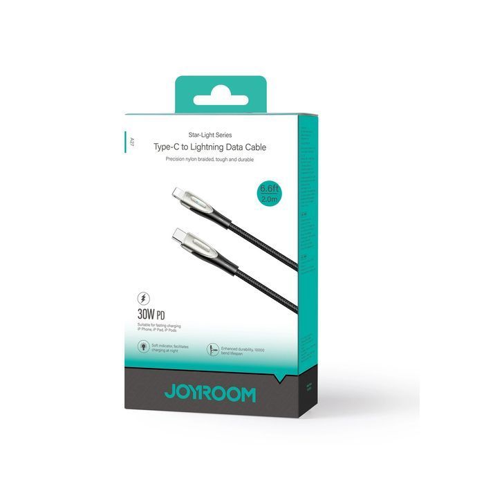 Kabel Joyroom Star-Light Series USB-C / Lightning 30W 2m - czarny