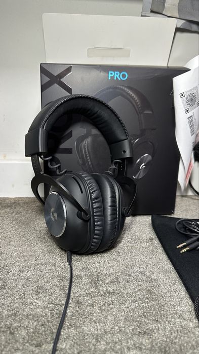 Słuchawki przewodowe Logitech G PRO X