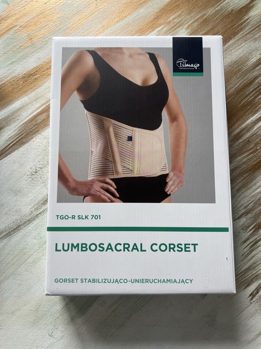 gorset ortopedyczny lędźwiowo-krzyżowy