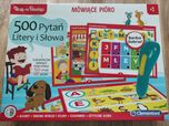 Mówiące pióro gra edukacyjna 5+ pytania, litery, słowa