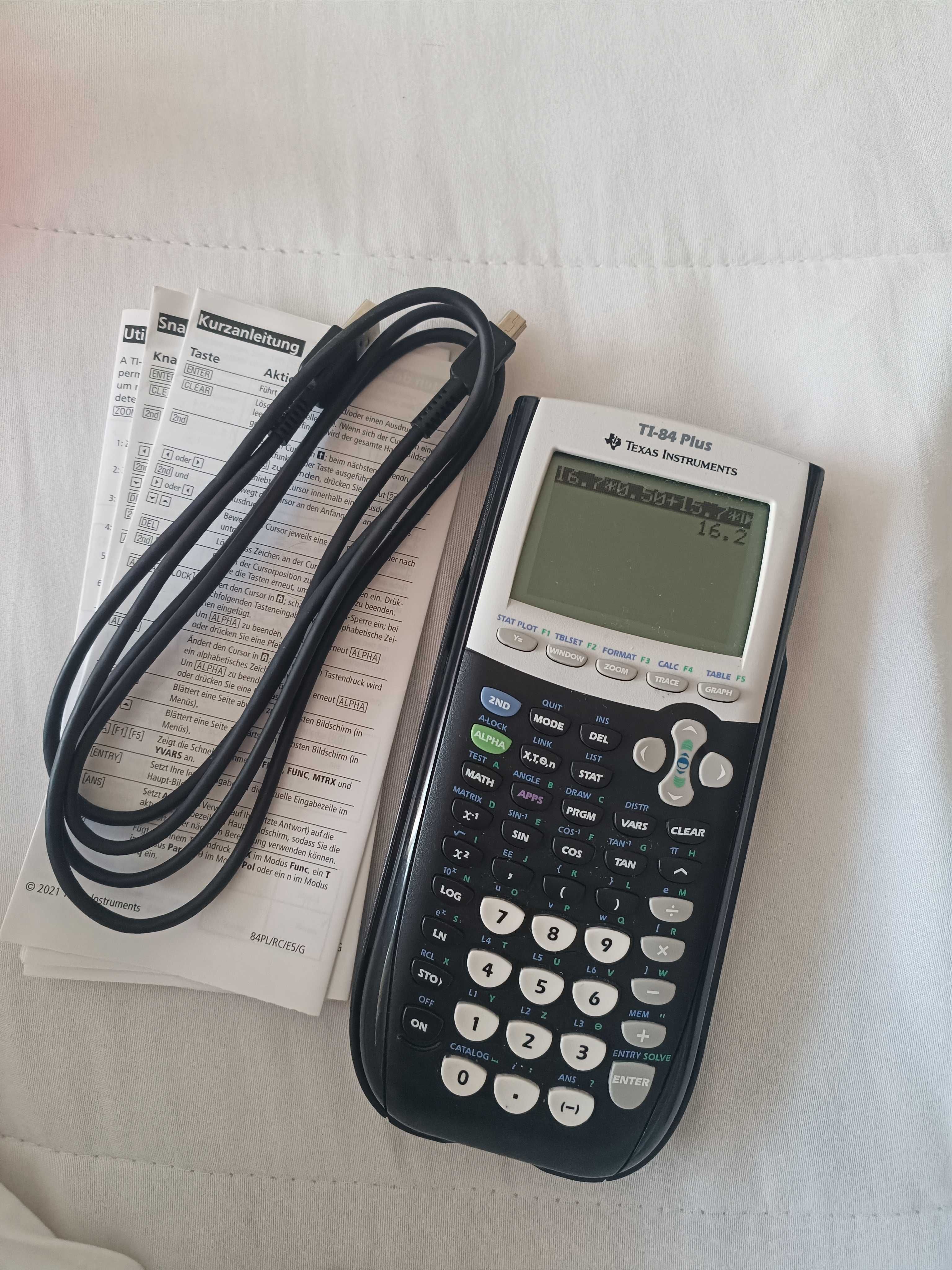 Calculadora gráfica 
Ti-84 plus Texas