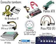 Material variado Mining - Adaptadores, Splitters, Risers, Fontes HP