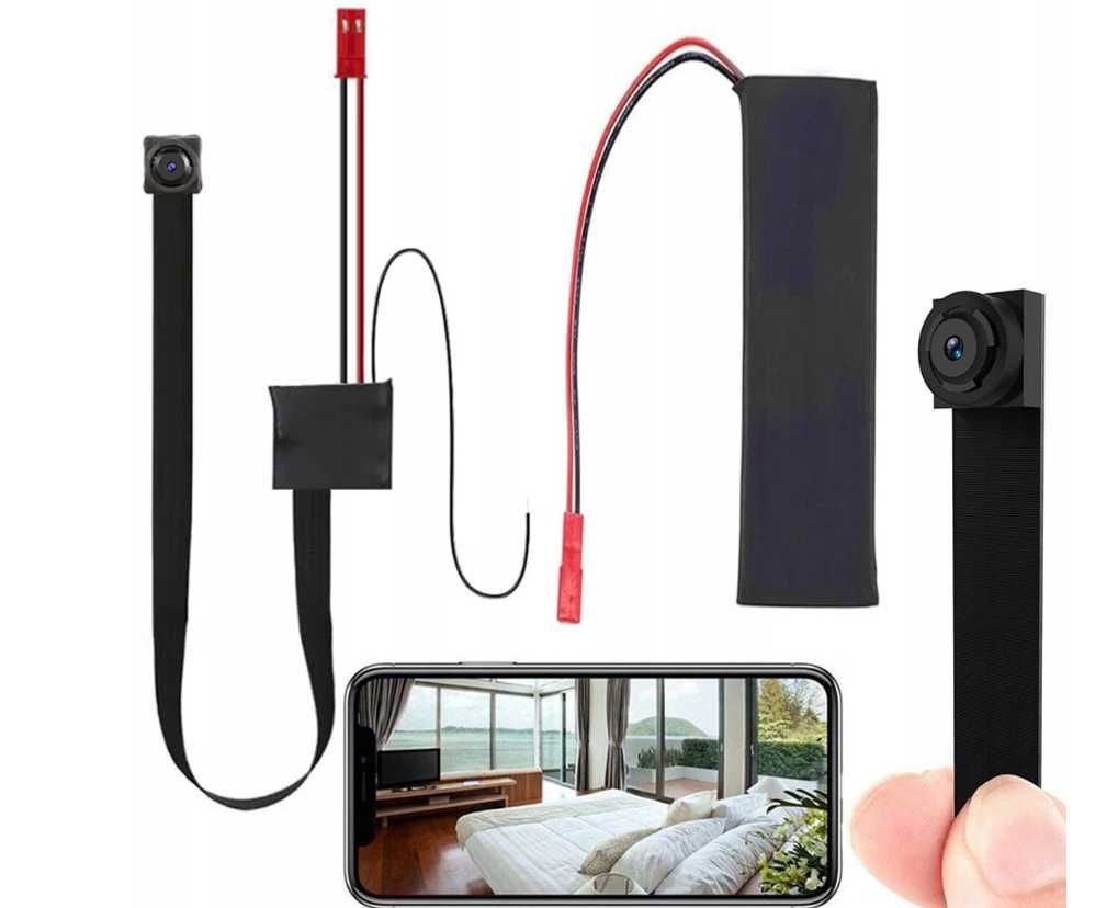 Nowoczesna MINI KAMERA WiFi Szpiegowska Ukryta Detekcja WYPRZEDAŻ
