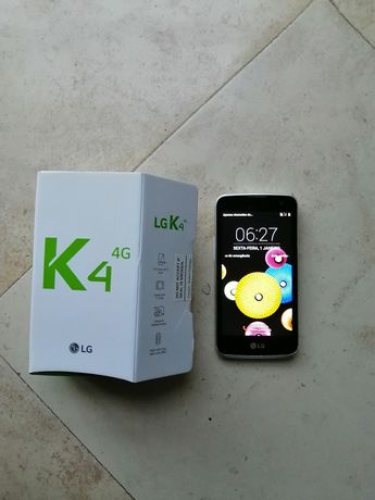 Telemóvel LG K4 em óptimo estado. Com 8 GB de memória e 1 GB de RAM