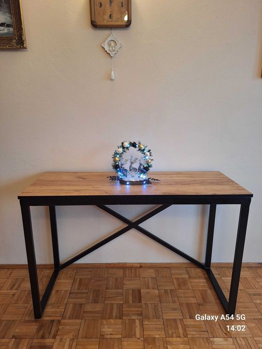 Konsola loftowa dąb craft