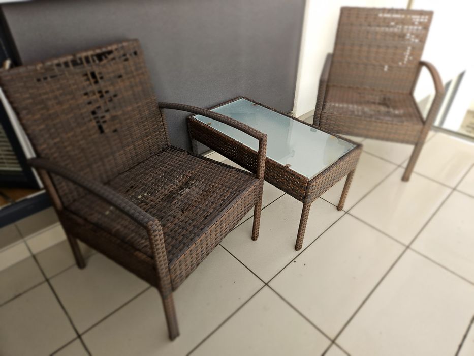 Meble ogrodowe stolik kawowy