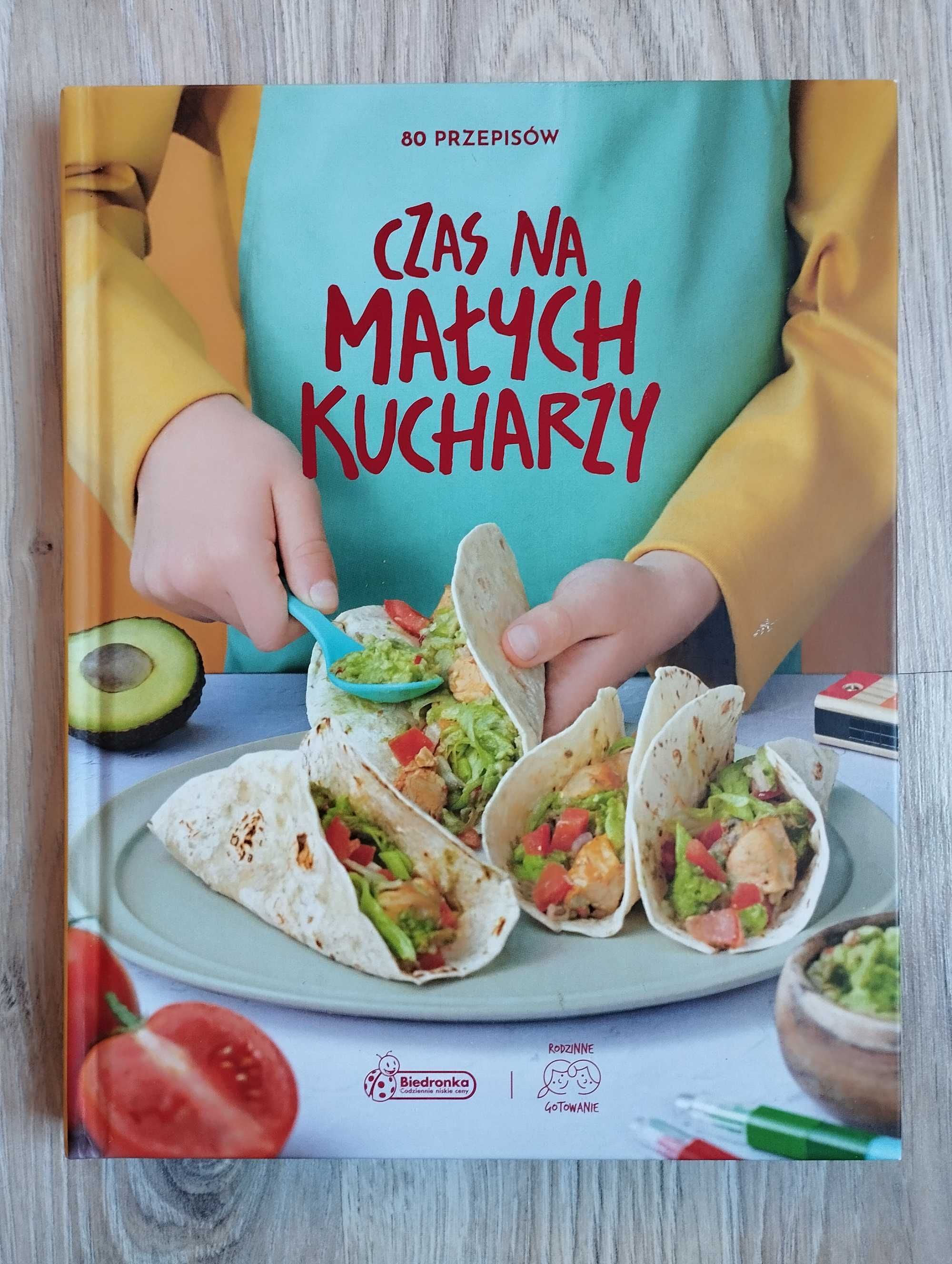 Czas na małych kucharzy książka