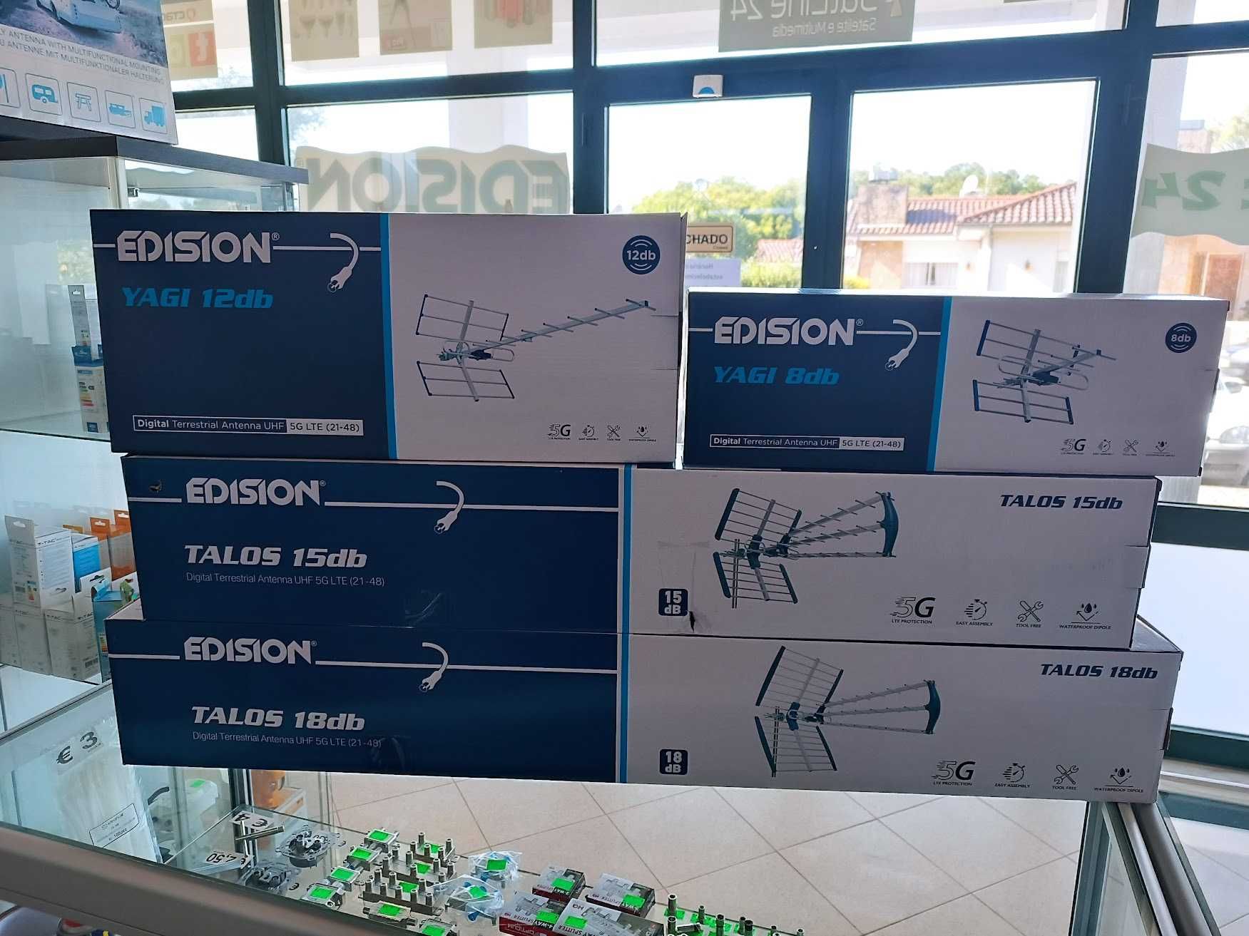 Antenas Terrestres exteriores de TDT EDISION