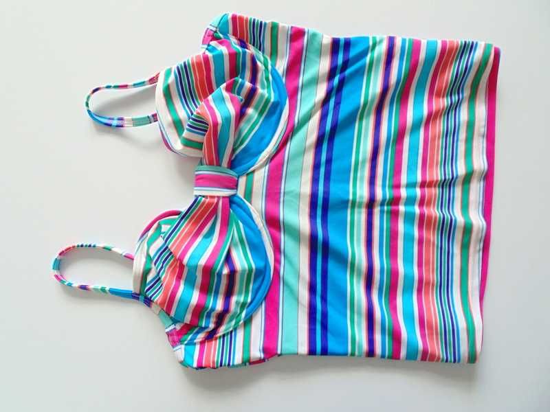 BHS tankini damskie z usztywnianym fiszbinami staniczkiem 42