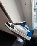 Jordan 1 Low Fragment x Travis Scott bule EU 42