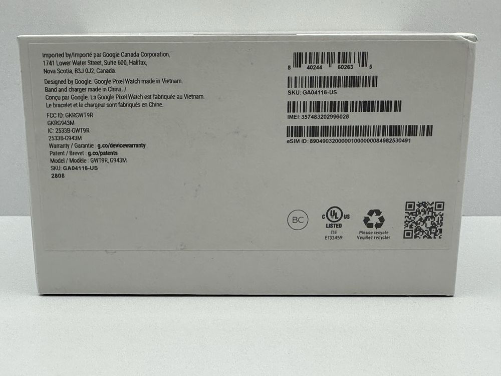 Смарт-годинник Google Pixel Watch 41 mm LTE Gold