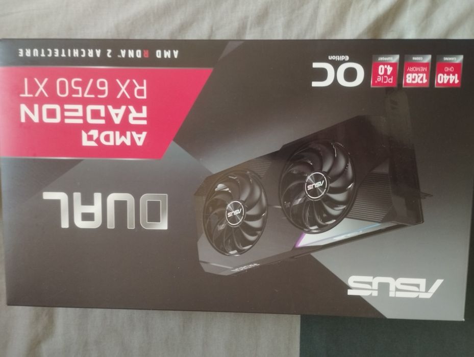 ASUS RX 6750 XT 12GB GDDR6 – Desempenho TOP!