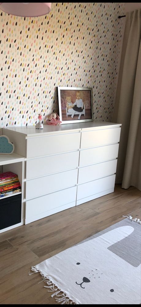 IKEA Komoda MALM Stan bardzo dobry 4 szuflady
