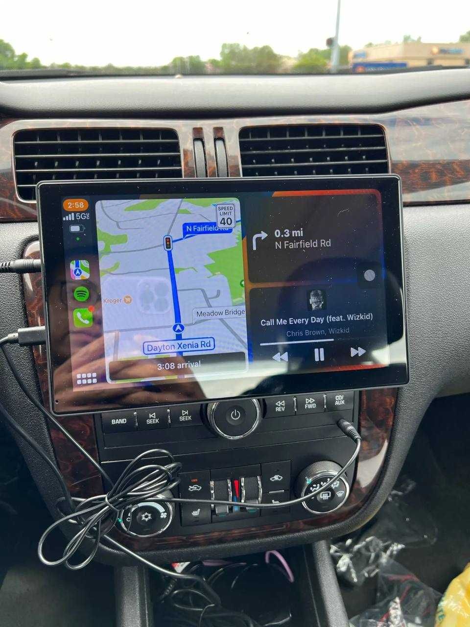 Автомобильный экран TOGUARD '9 беспроводной CarPlay & Android Auto
