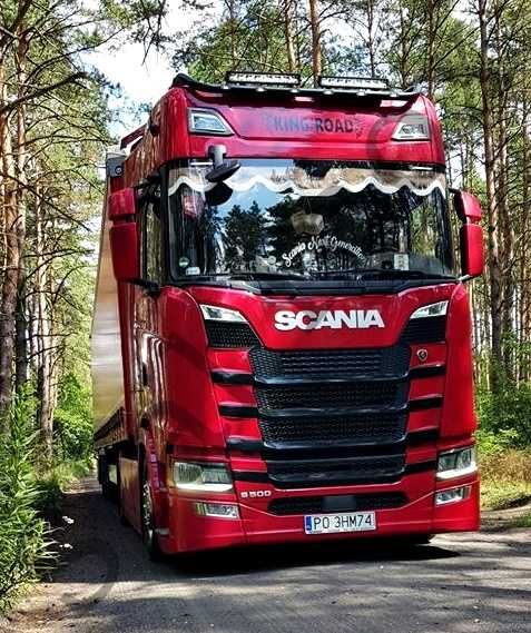 Orurowanie górne Scania R / S oświetlenie led, Scania Volvo Daf