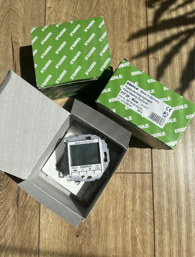 Терморегулятор Eberle Fit 3F для теплої підлоги для теплого пола