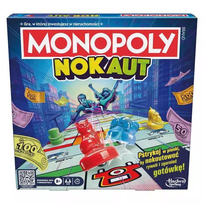 Gra Hasbro Monopoly Nokaut F8995 Pud6. Hasbro