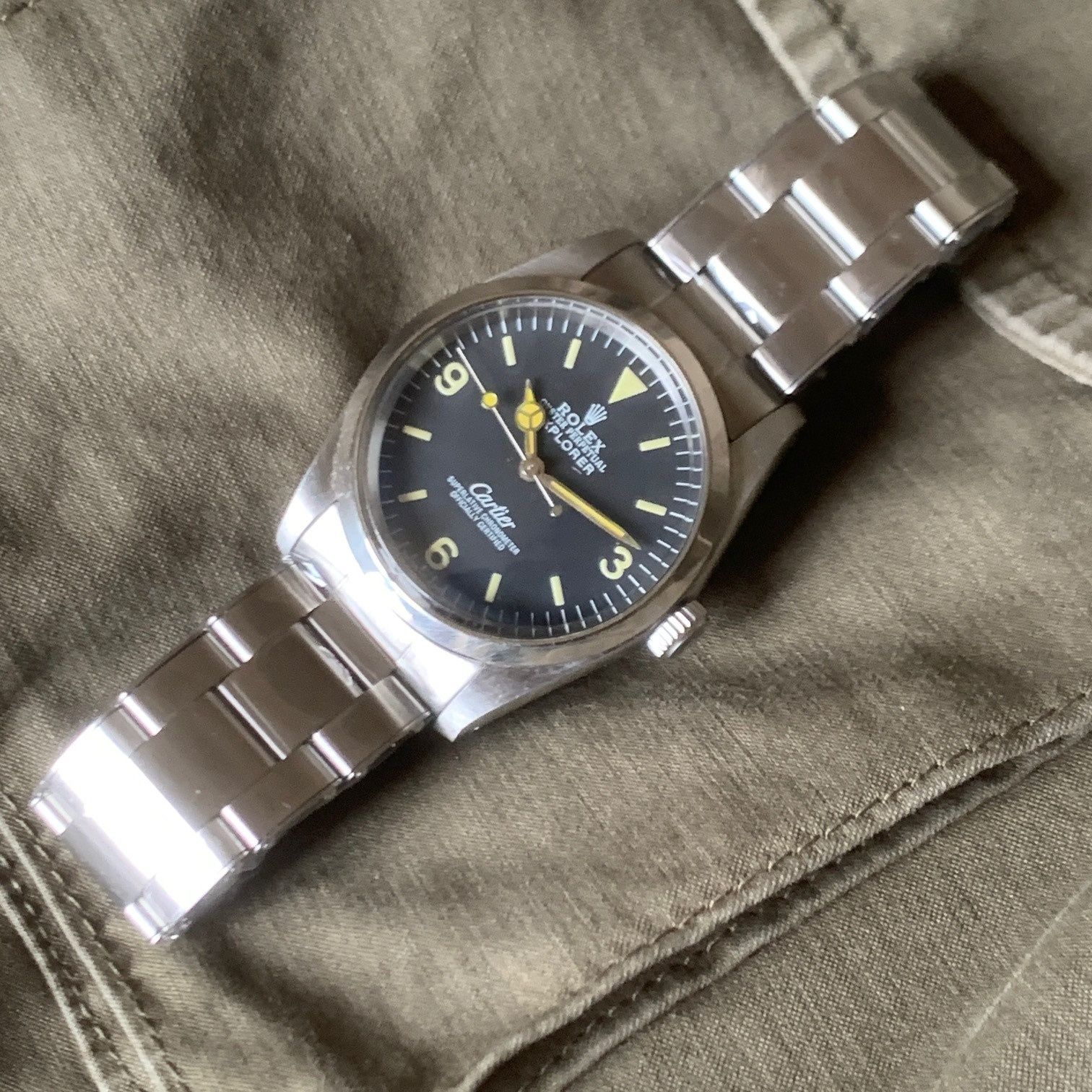 Rolex explorer vintage