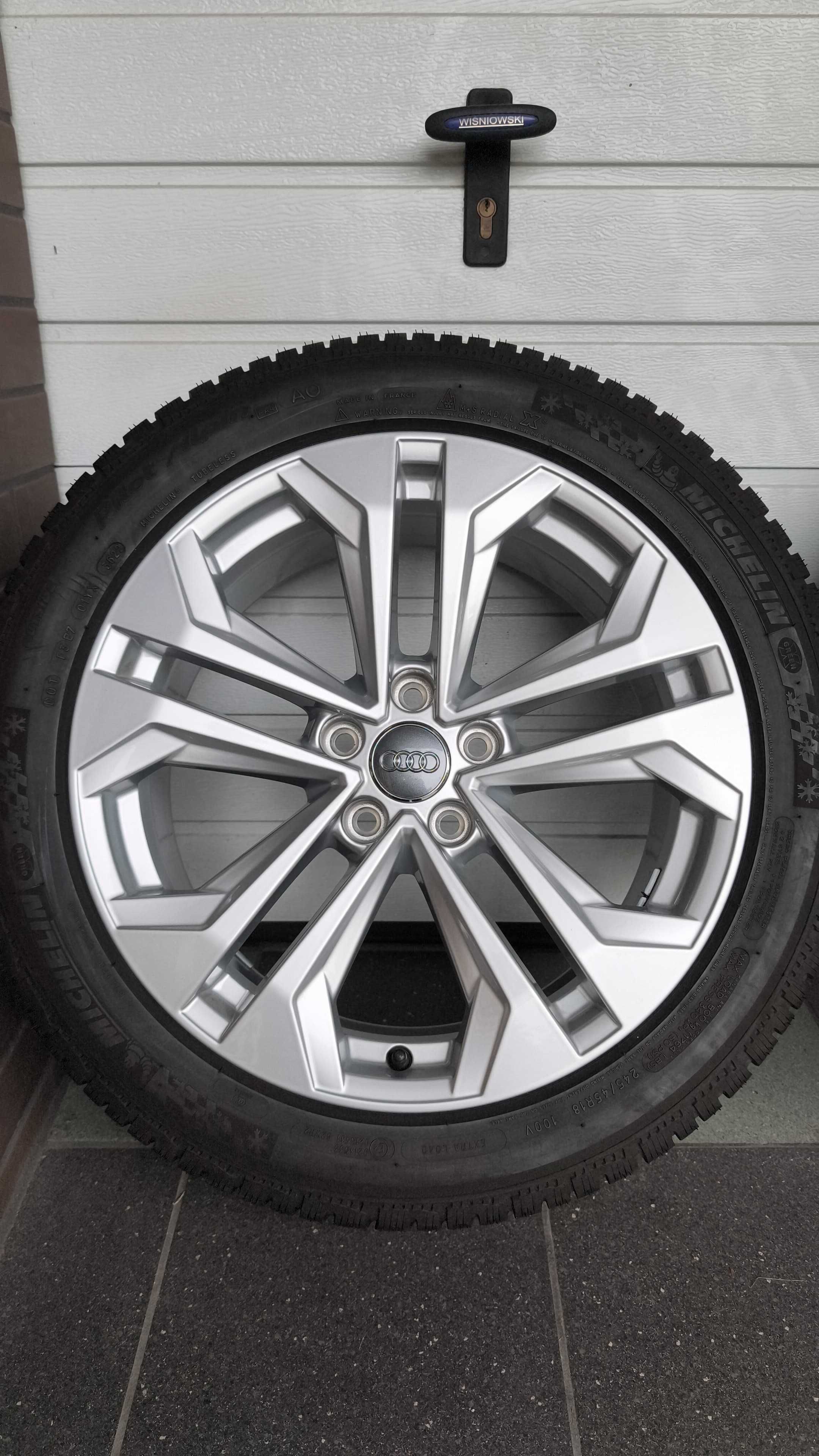 Koła Audi A4 B9 Allroad A6 18"opony zima 245/45/18 5x112 (B504)