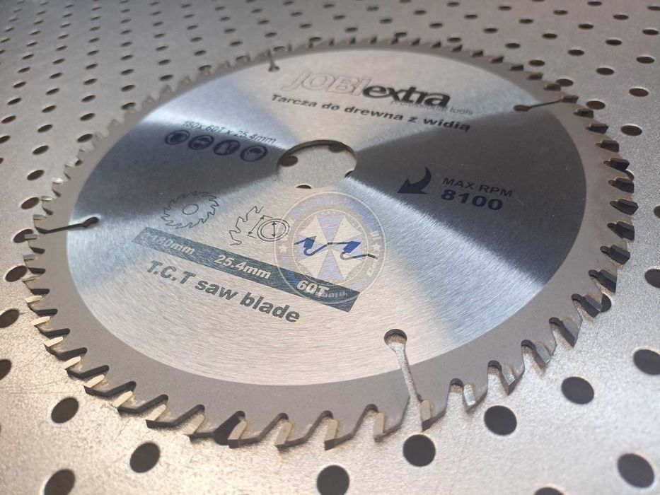 Tarcza do drewna z Widią TCT 180mm 60T tarcza do drewna 180mm 60 zębów