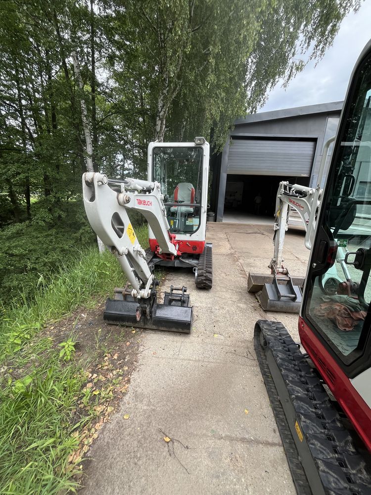 Mini koparka takeuchi tb 216