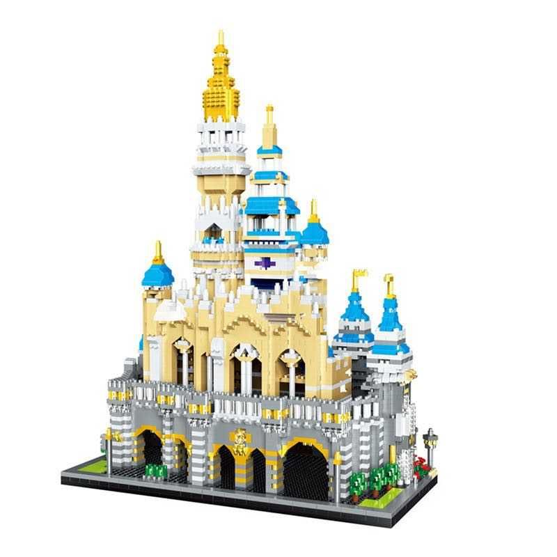 Ляльковий 3D будиночок конструктор LEZI 8028 Dream-Castle