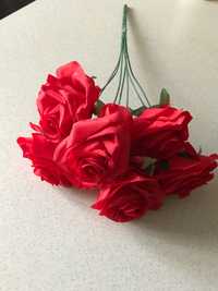 Bukiet 7 czerwonych róż