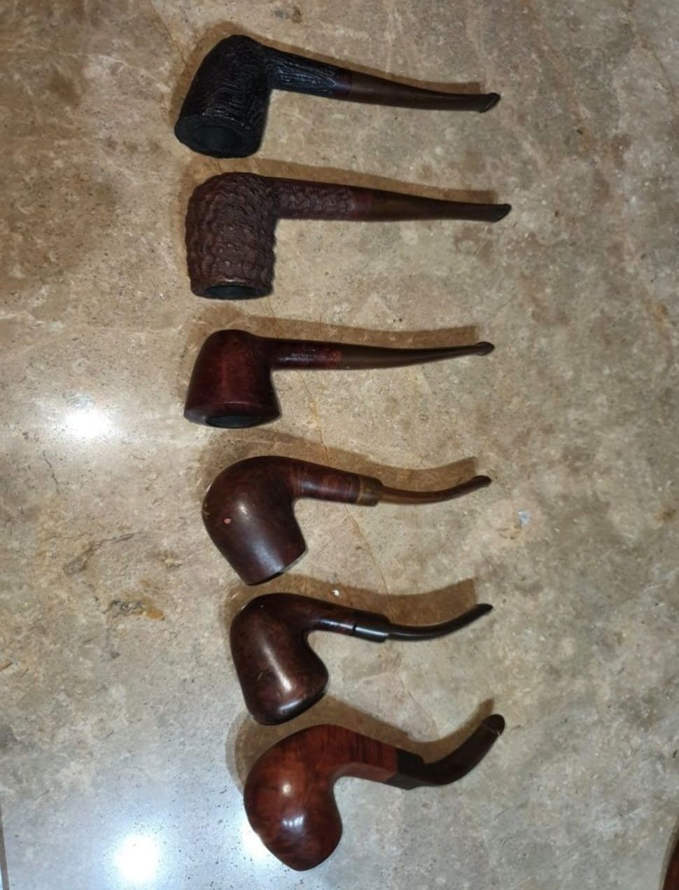 Coleção 6 cachimbos