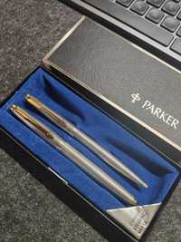 Conjunto Parker 75 em Prata - Raro