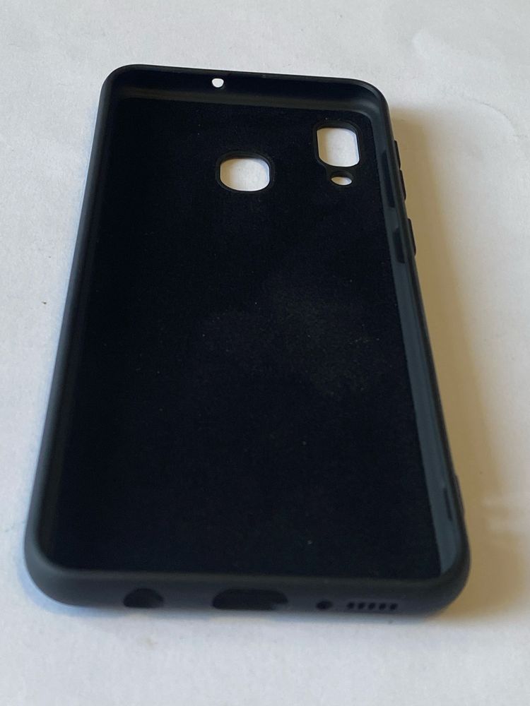 Чехол Samsung A20 / A30 Плотний Протиударний з мікрофіброю