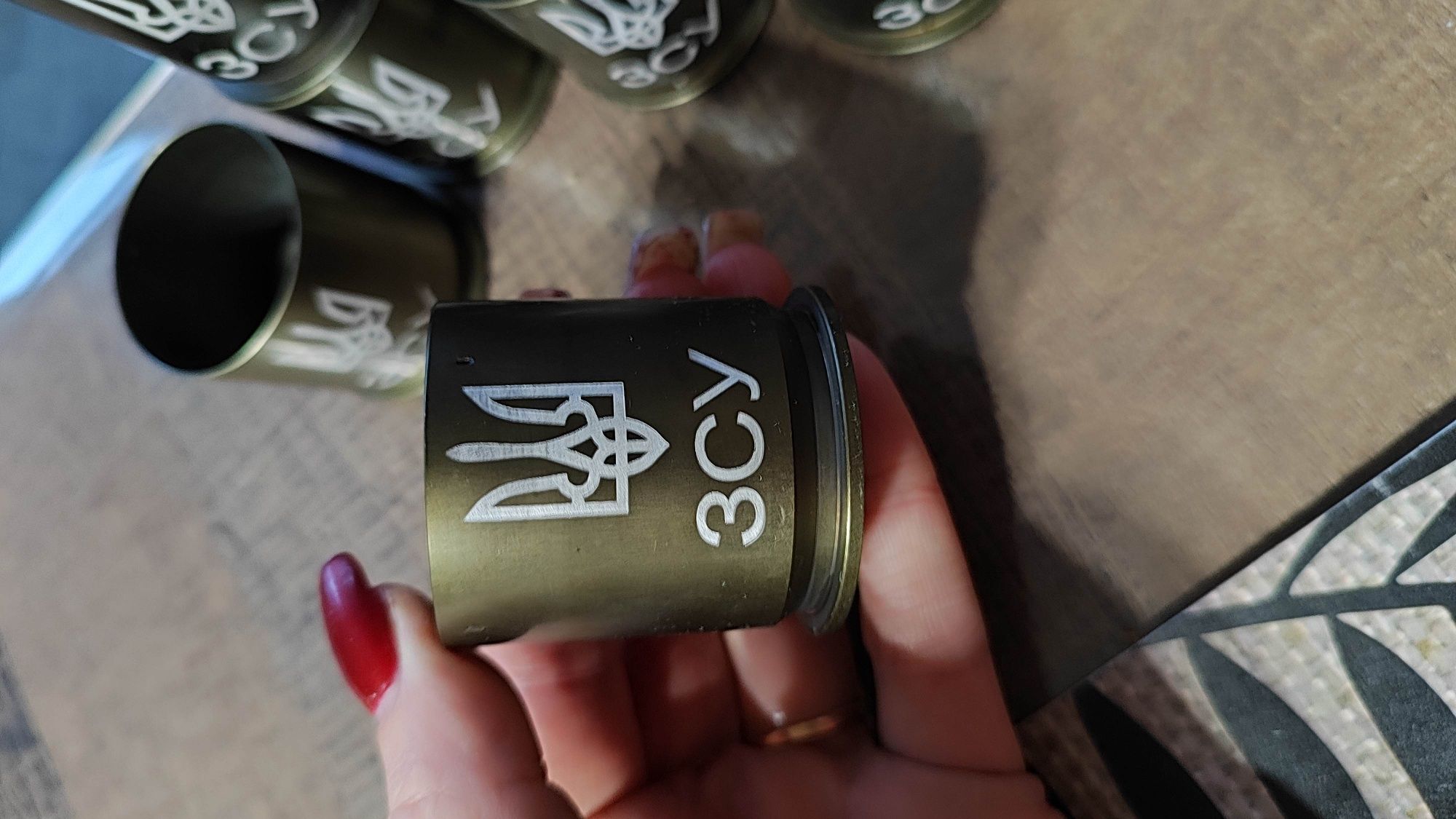 Чарки з гільз, подарунок, сувенір