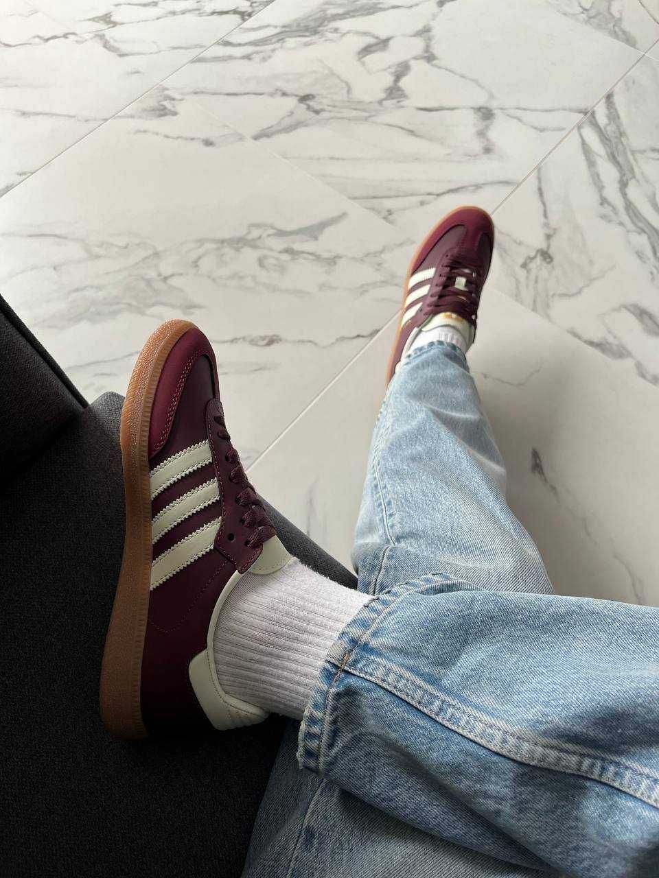 Adidas Wmns Samba OG Maroon