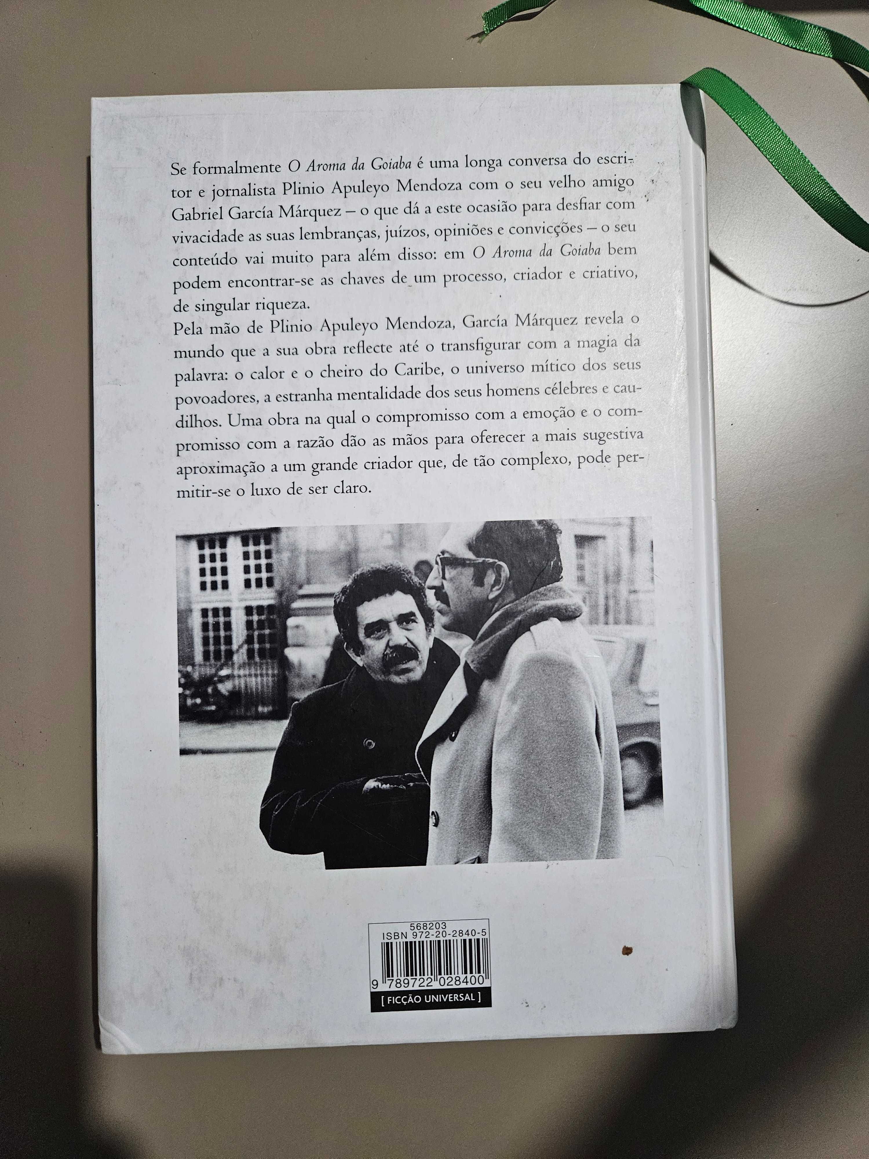 Livro "O Aroma da Goiaba" de Gabriel Márquez e Plínio de Mendoza