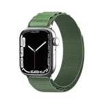 Pasek ze stalową sprzączką Alpine do Apple Watch 42/44/45/49 mm - ziel