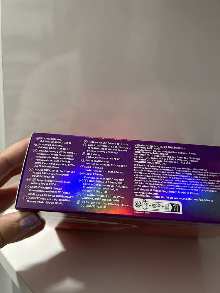 Kit colgate branqueador