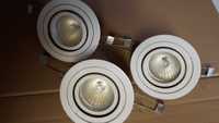 Lampy sufitowe komplet trzy sztuki 12V