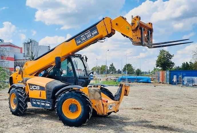 Wynajem usługa ładowarka teleskopowa  6m 7m 10m 12m 14m 17m max 4t JCB