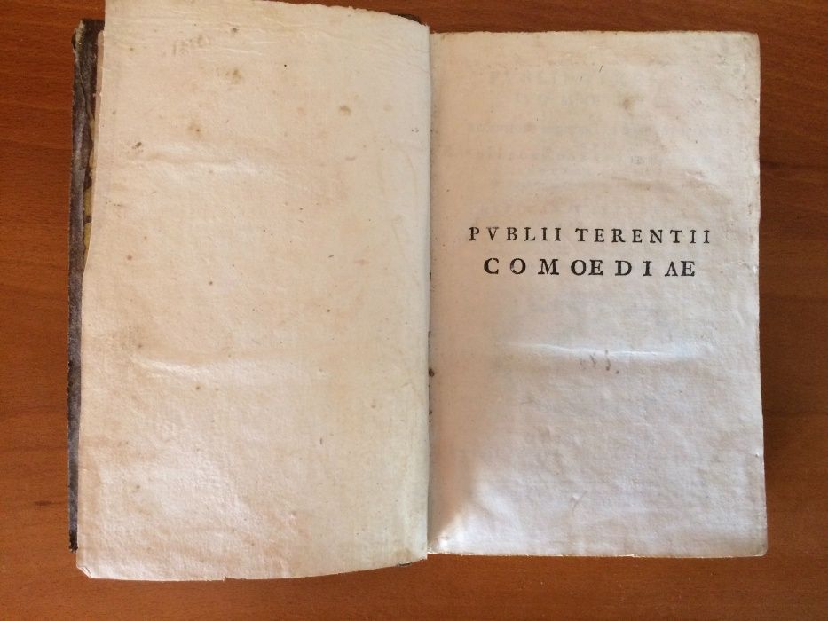 Publii Terentii Comoediae – Olisipone 1787