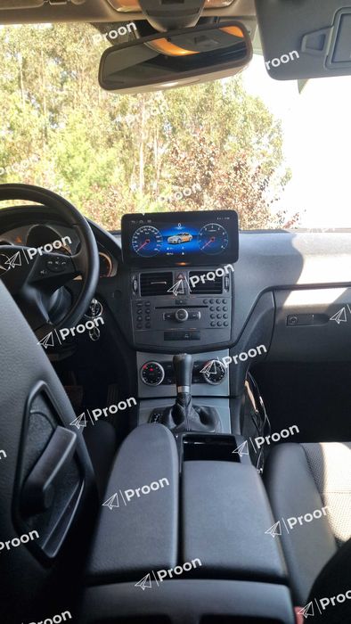 Auto Radio Mercedes Class C W204 w205 Android 2din Ano 2008 até 2010