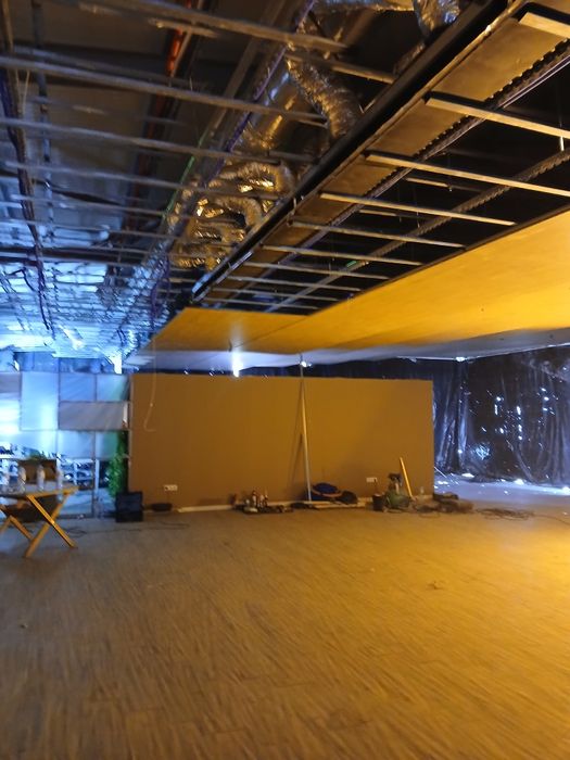 Profissionais de obras