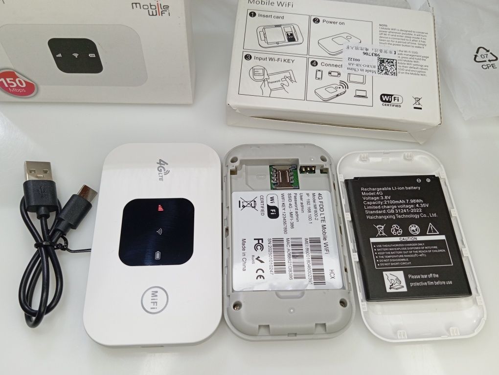 ‼️ПОРТАТИВНЫЙ‼️ Модем Роутер Ретранслятор АВТОНОМНЫЙ с АКБ 2100 mAh ‼️