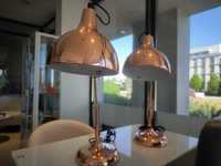 Lampa biurkowa miedź metalowa elegancka Lampka biurkowa Eglo Borgillio